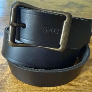 UNAVAILABLE -Klein Tools 5202 Belt L / XL 36-42 Inch Black Leather Heavy Dut